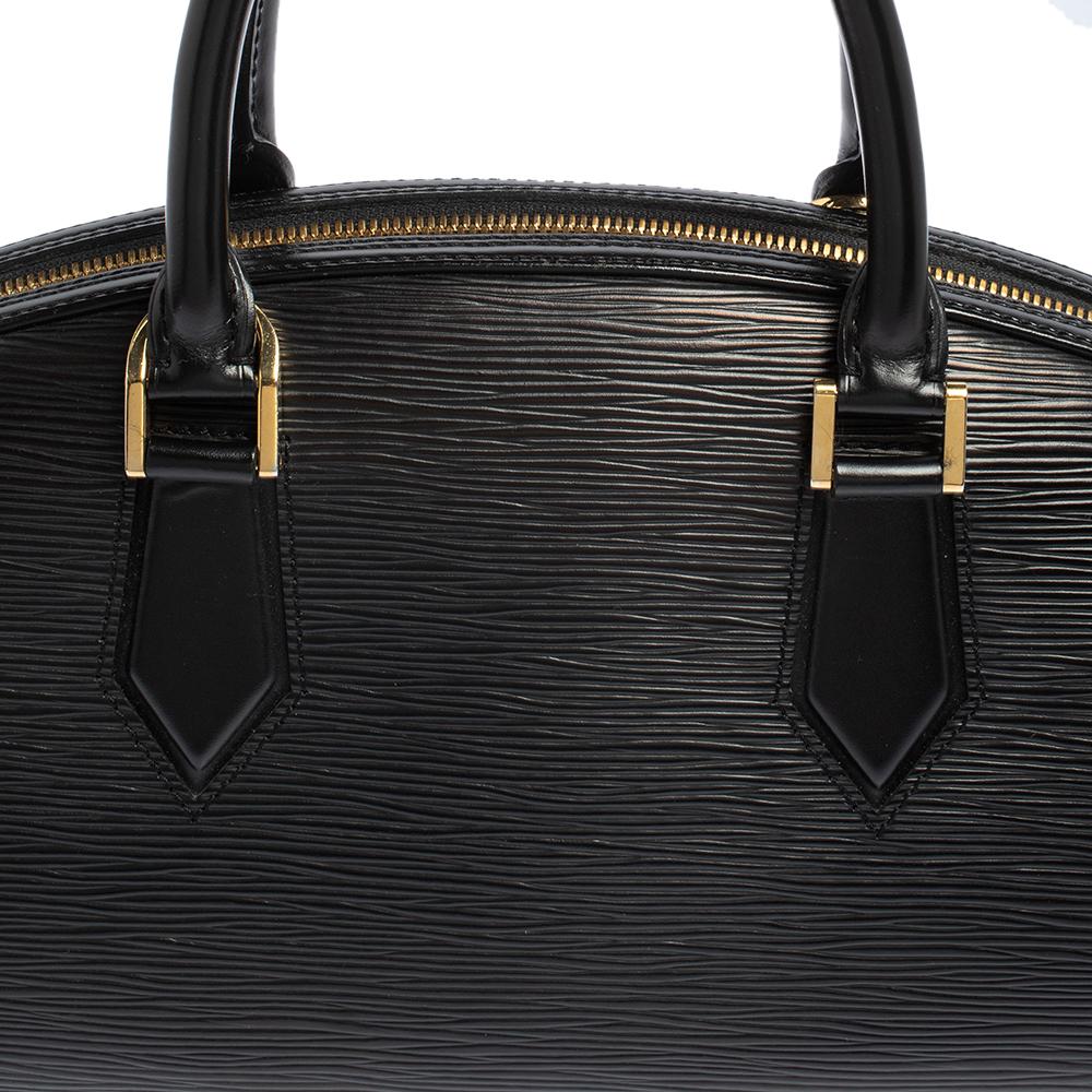 Women's Louis Vuitton Black Epi Leather Jasmin Bag