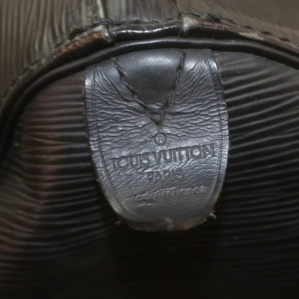 Louis Vuitton Black Epi Leather Keepall 50 Duffle bag 862432 4