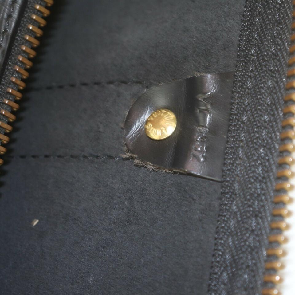 Louis Vuitton Black Epi Leather Keepall 50 Duffle bag 862432 5