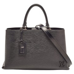 Louis Vuitton Sac Kleber MM en cuir épi noir