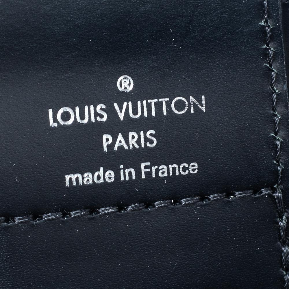 Louis Vuitton Black Epi Leather Kleber PM Bag 3