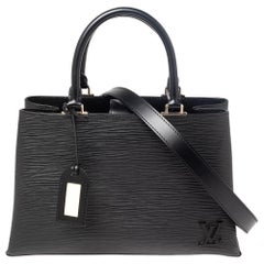 Louis Vuitton Black Epi Leather Kleber PM Bag