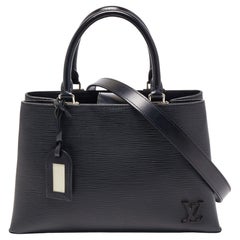 Louis Vuitton Black Epi Leather Kleber PM Bag