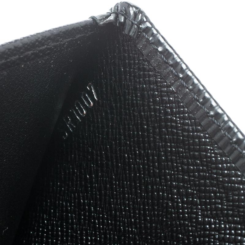 Women's Louis Vuitton Black Epi Leather Koala Wallet