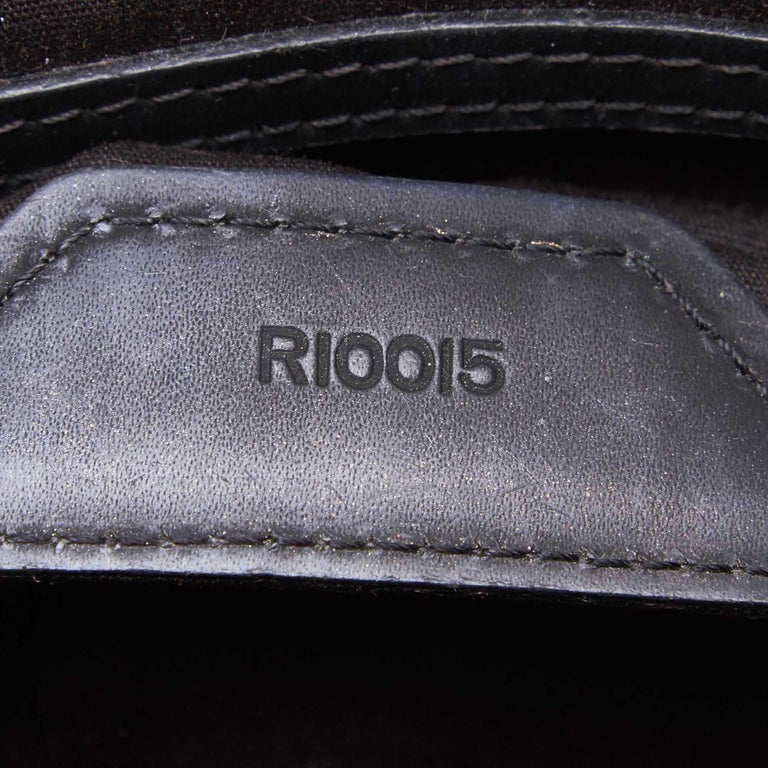 Louis Vuitton Black Epi Leather Leather Epi Sac Plat PM France w/ Dust Bag at 1stdibs