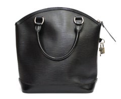 Louis Vuitton Black Epi Leather Lockit Bag