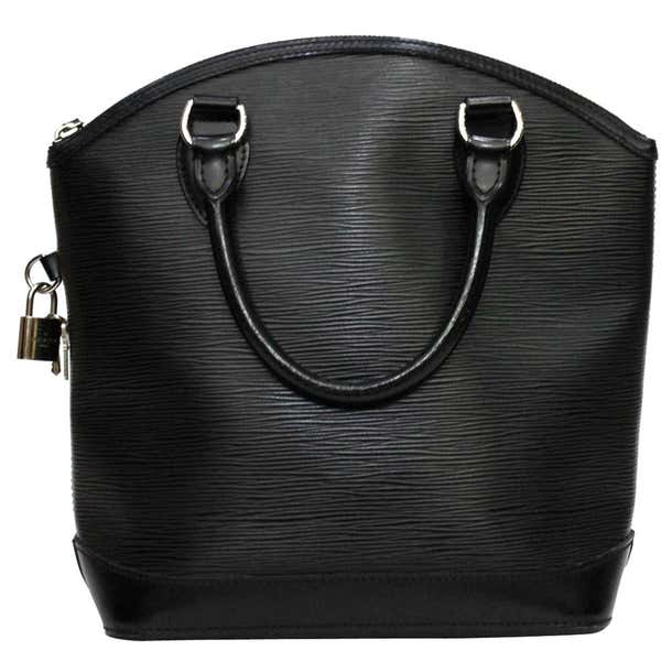 Louis Vuitton Black Epi Leather Lockit Bag at 1stDibs | louis vuitton ...