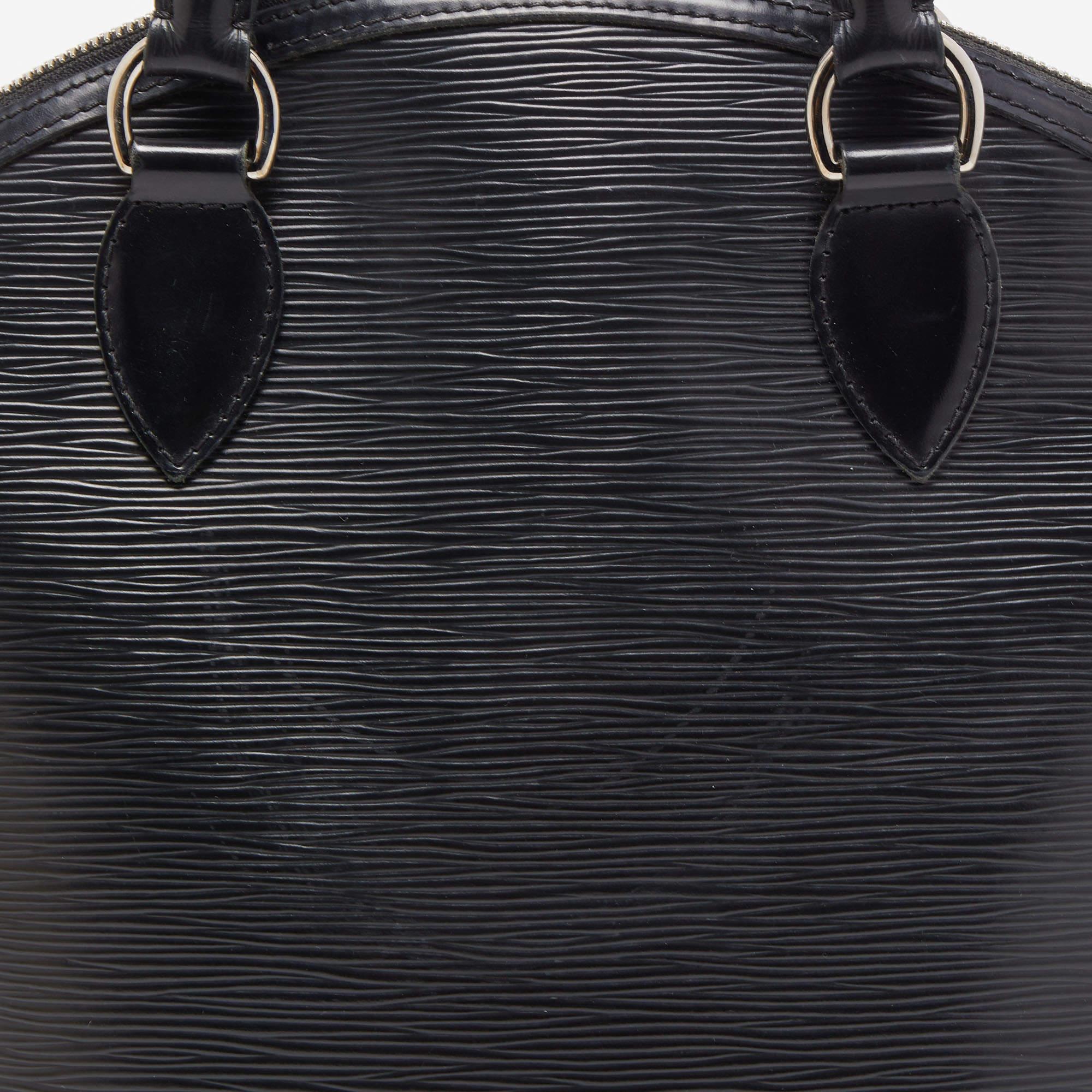 Louis Vuitton Black Epi Leather Lockit Vertical Bag 2