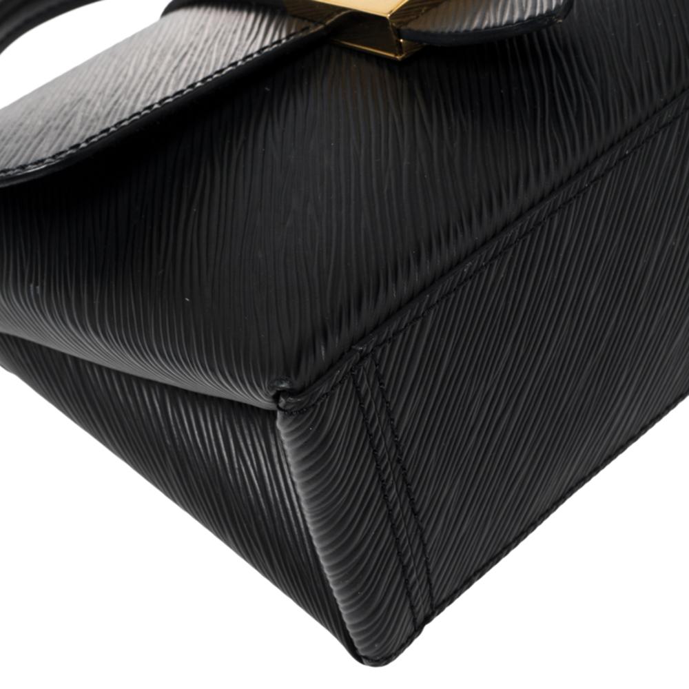 Louis Vuitton Black Epi Leather Locky BB Bag In Good Condition In Dubai, Al Qouz 2