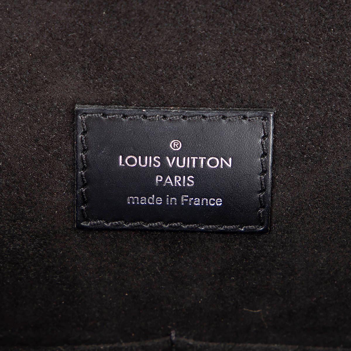 LOUIS VUITTON black Epi leather LUNA Shoulder Bag 2