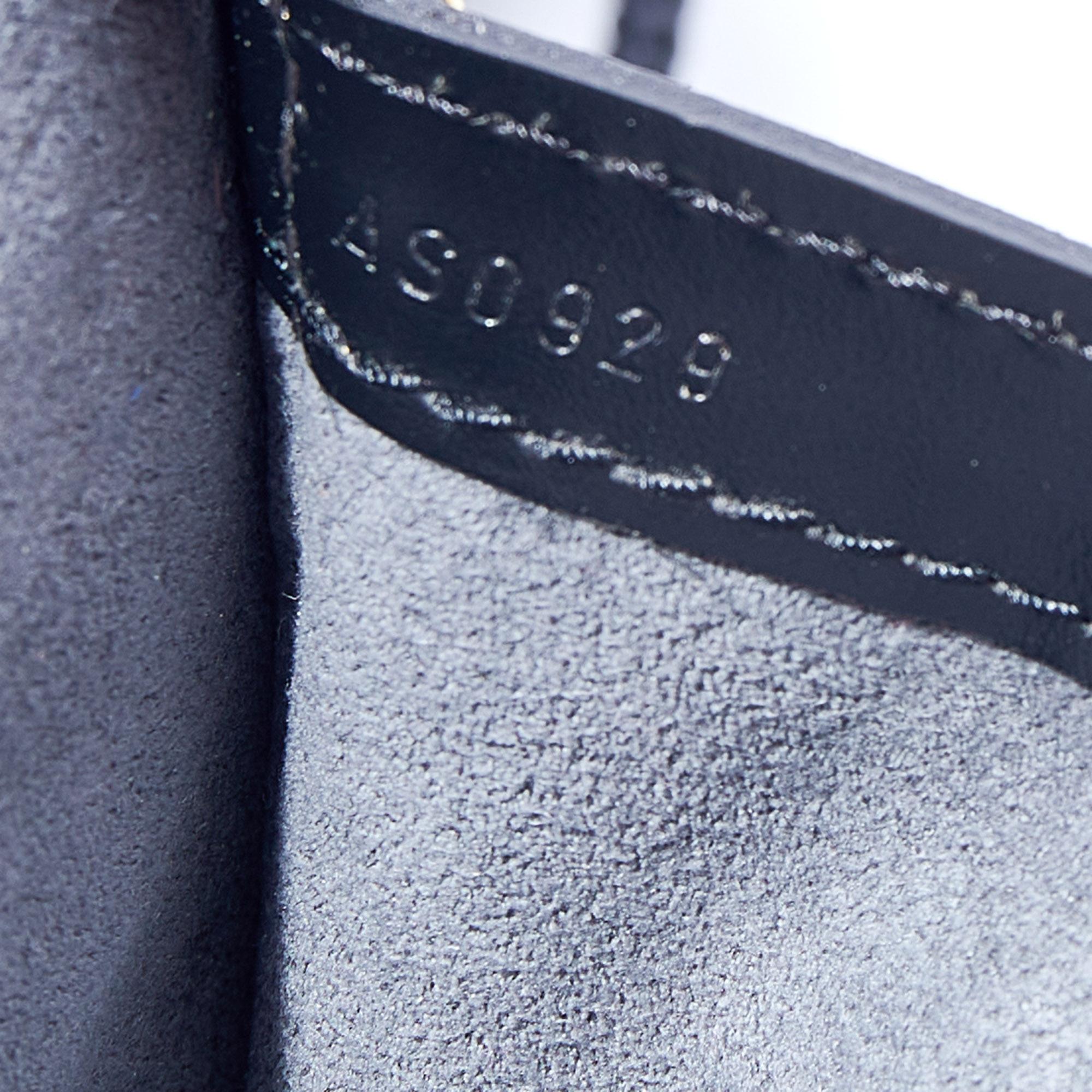 Louis Vuitton Black Epi Leather Lussac Bag 1
