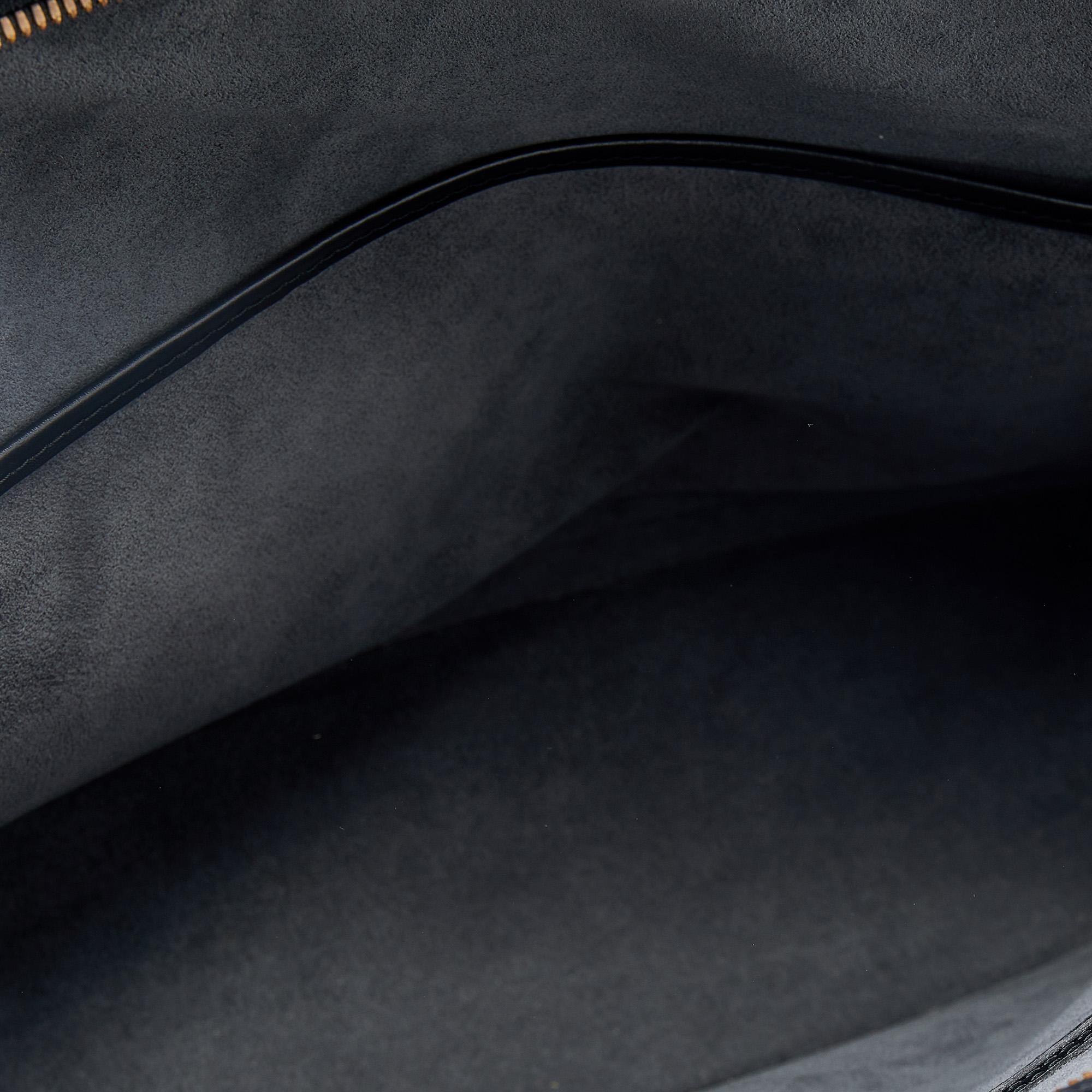 Louis Vuitton Black Epi Leather Lussac Bag 3