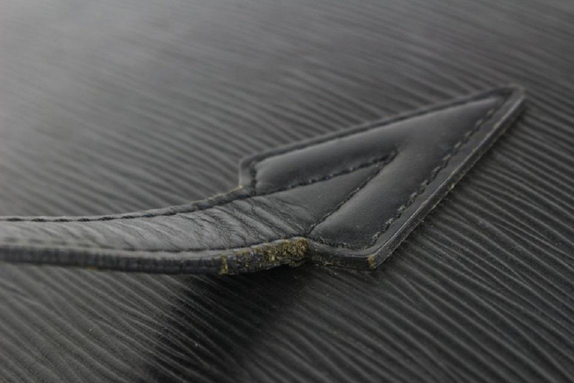 Louis Vuitton Black Epi Leather Lussac Zip Tote Bag 106lv5 4