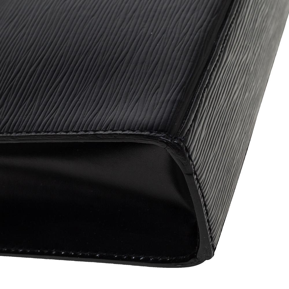 Louis Vuitton Black Epi Leather Malesherbes Bag 5