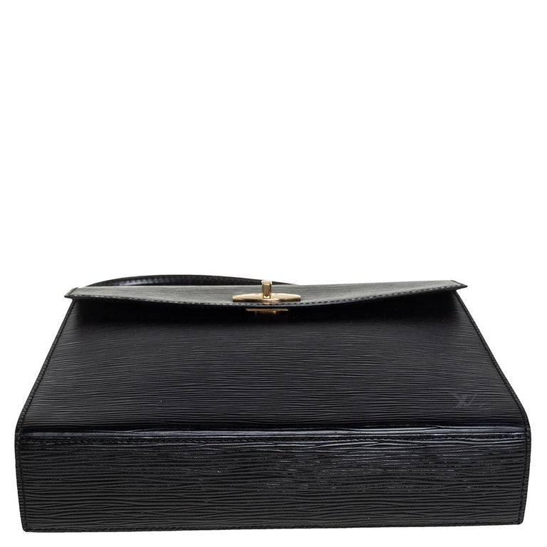 Louis Vuitton Black Epi Leather Malesherbes Bag at 1stDibs  louis vuitton  epi malesherbes, louis vuitton malesherbes bag