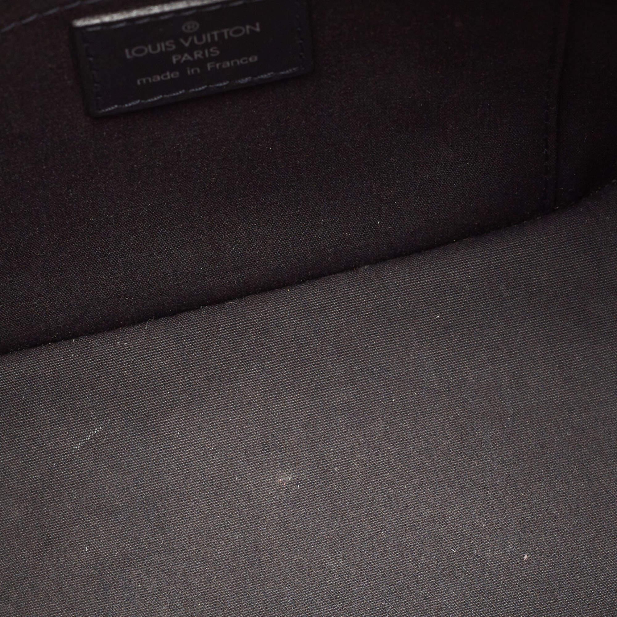 Louis Vuitton Black Epi Leather Mandara PM Bag 2