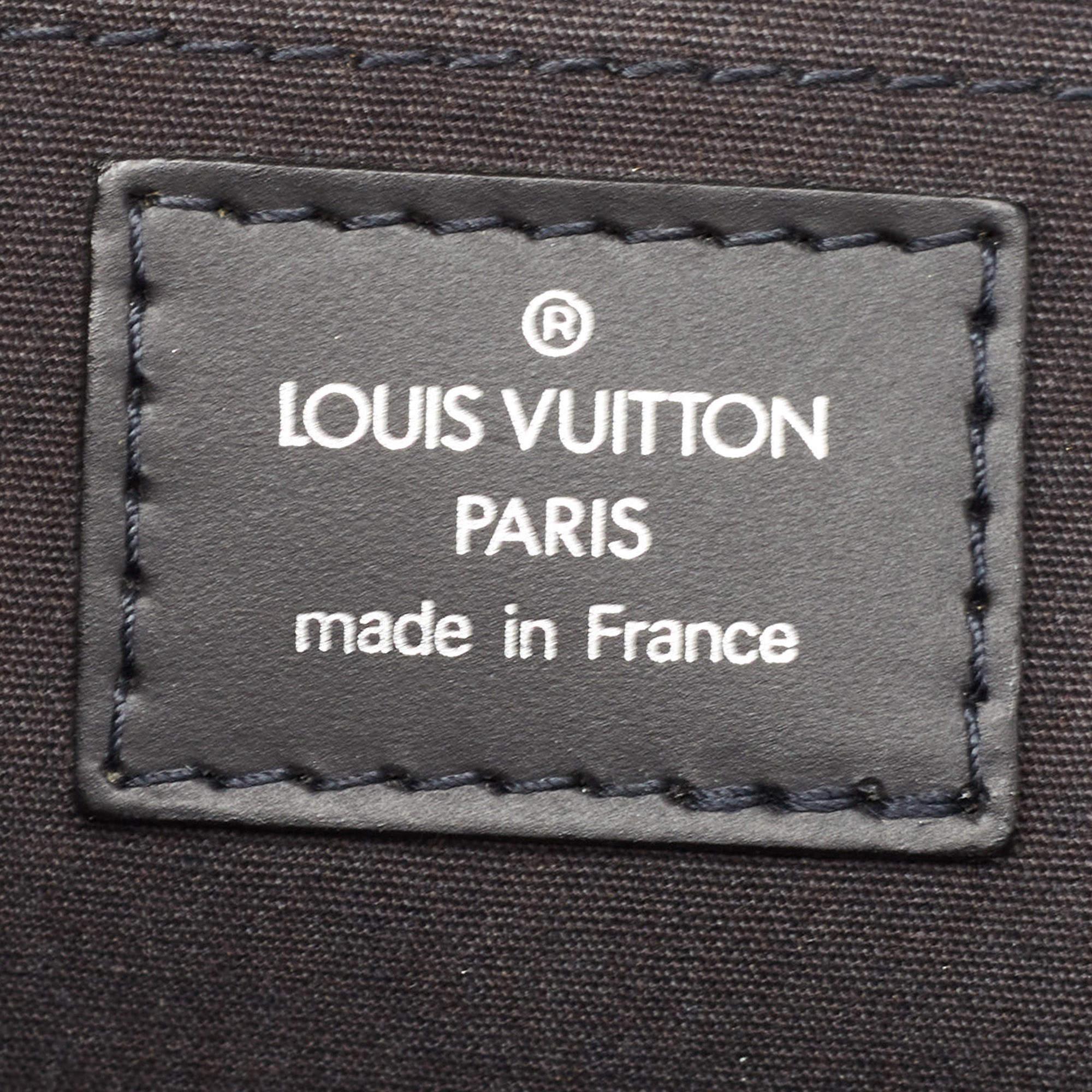 Louis Vuitton Black Epi Leather Mandara PM Bag 4