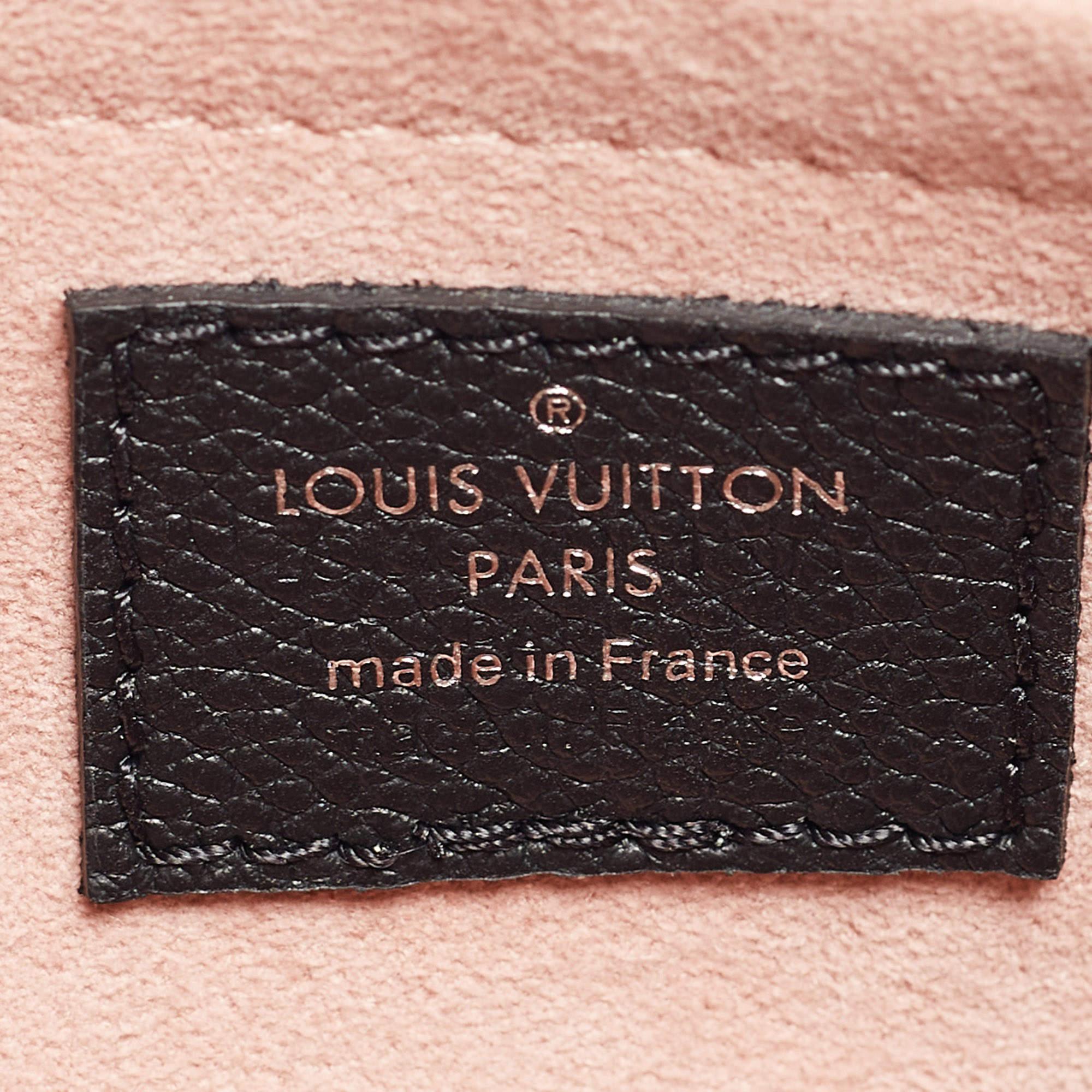 Louis Vuitton Black Epi Leather Marelle Bag 6