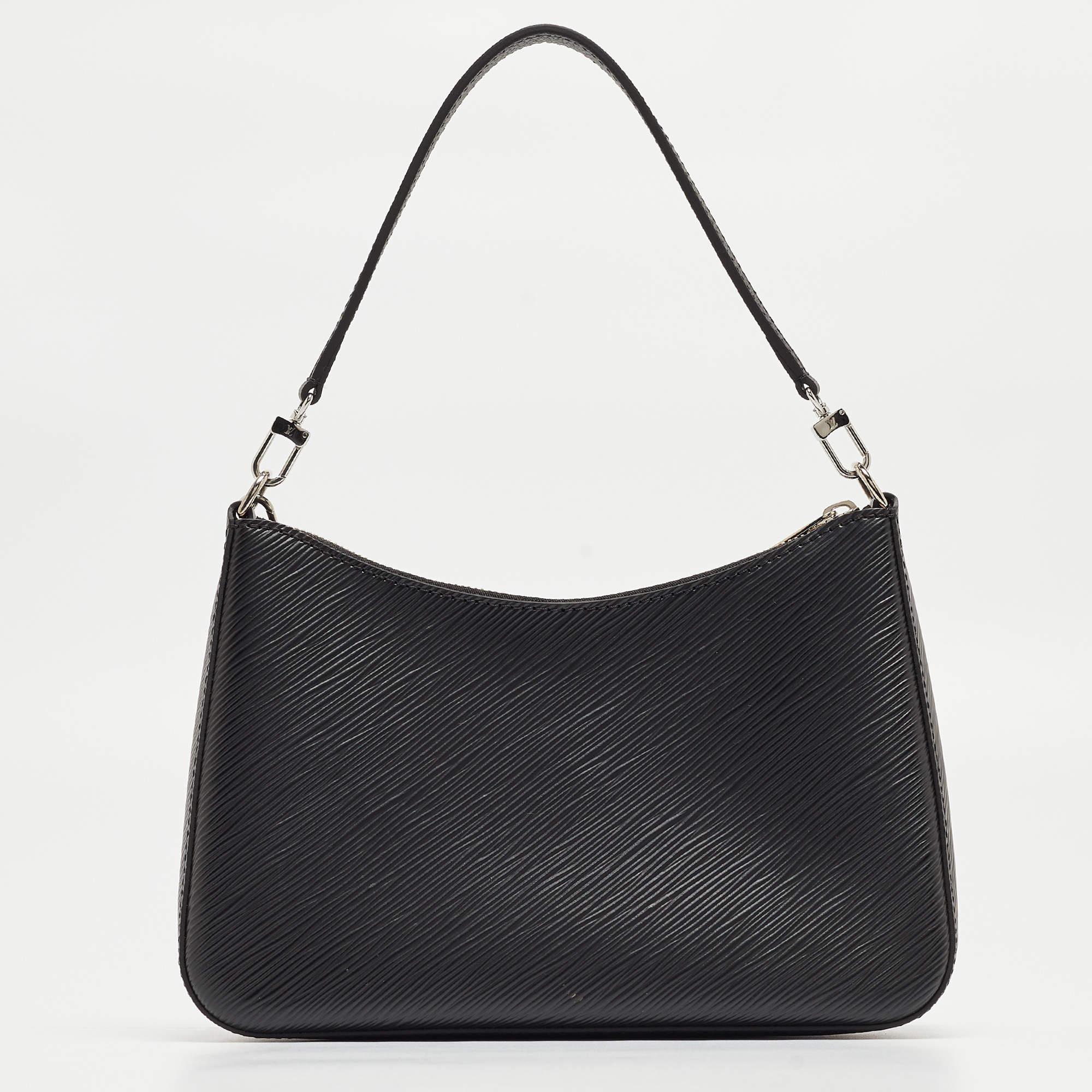 Women's Louis Vuitton Black Epi Leather Marelle Bag