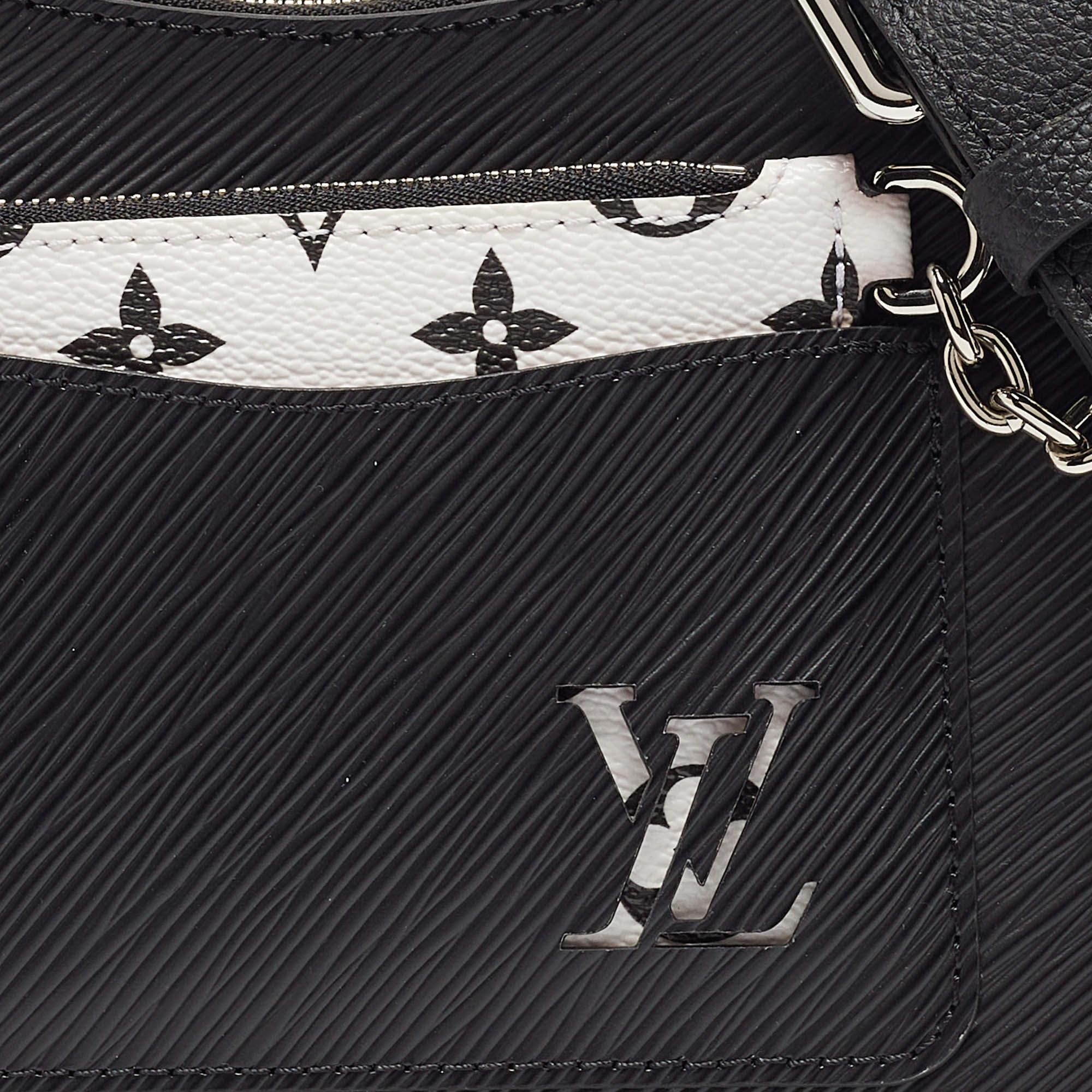 Louis Vuitton Black Epi Leather Marelle Bag 3