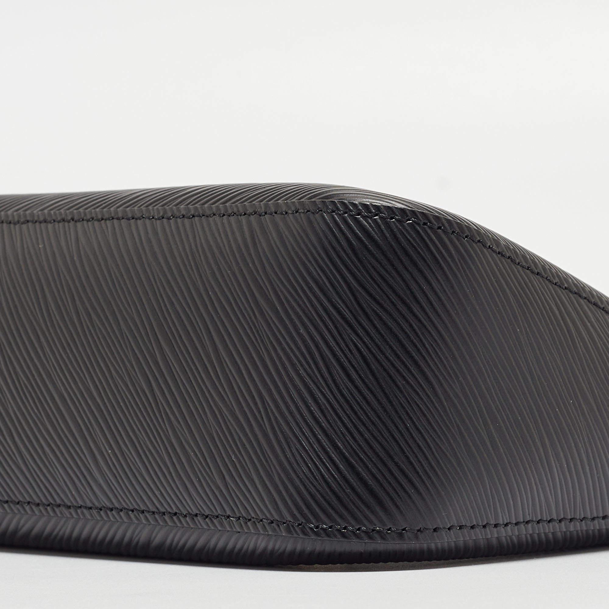 Louis Vuitton Black Epi Leather Marelle Bag 4