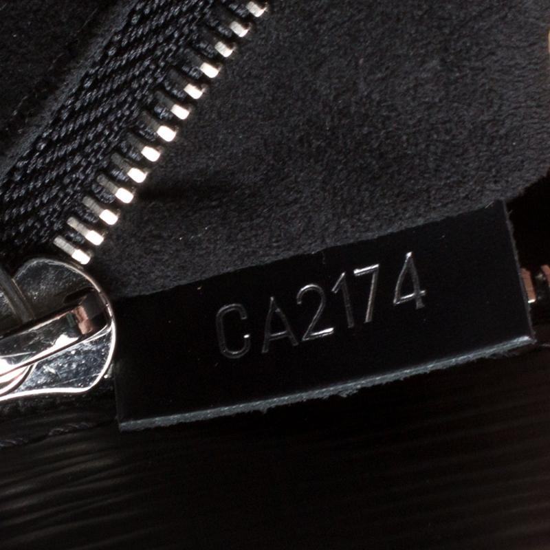 Louis Vuitton Black Epi Leather Marly BB Bag 6