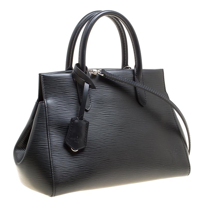 Louis Vuitton Black Epi Leather Marly BB Bag In Excellent Condition In Dubai, Al Qouz 2