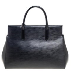 Louis Vuitton Black Epi Leather Marly MM Bag