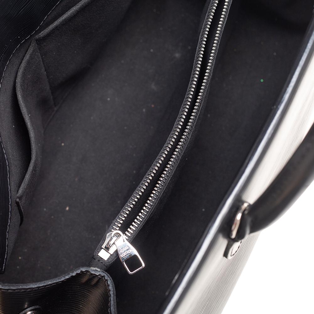 Louis Vuitton Black Epi Leather Marly MM Bag 3
