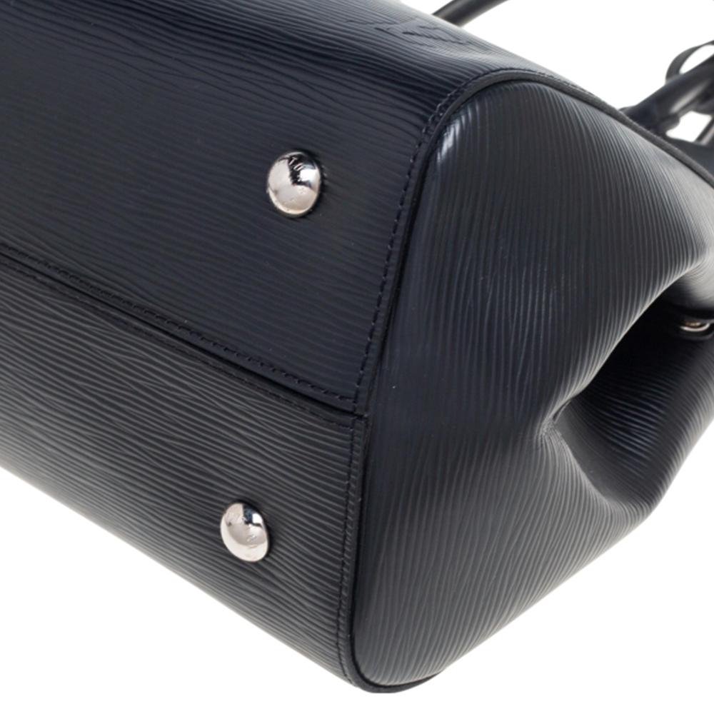 Louis Vuitton Black Epi Leather Marly MM Bag 4