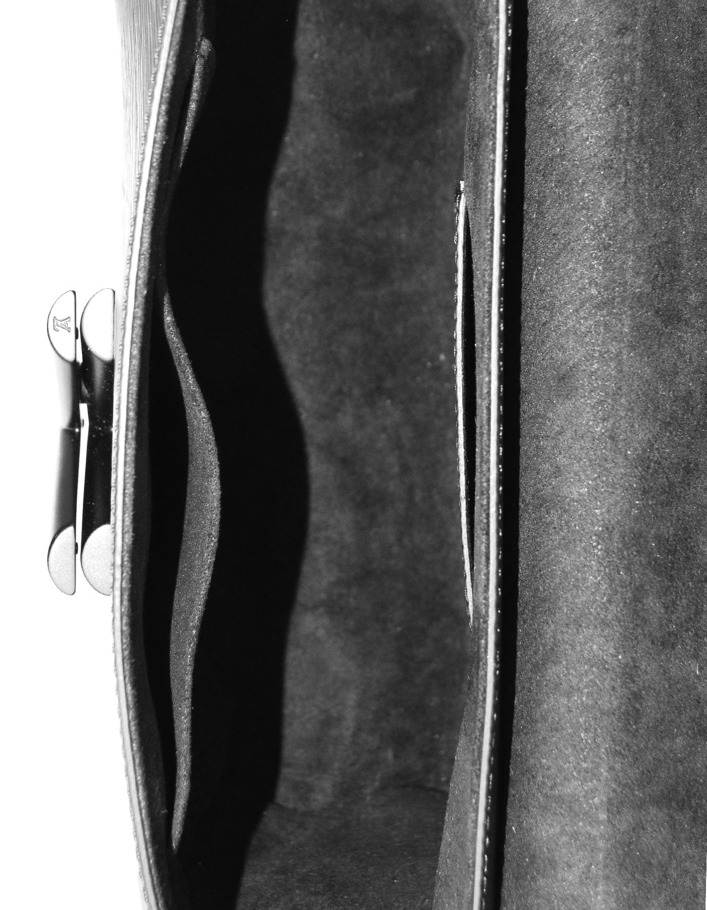 Louis Vuitton Black Epi Leather/Matte Black LV Twist MM Crossbody Bag 1