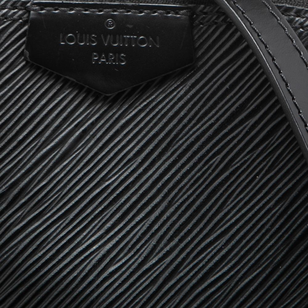Louis Vuitton Black Epi Leather Mini Alma Bag 4