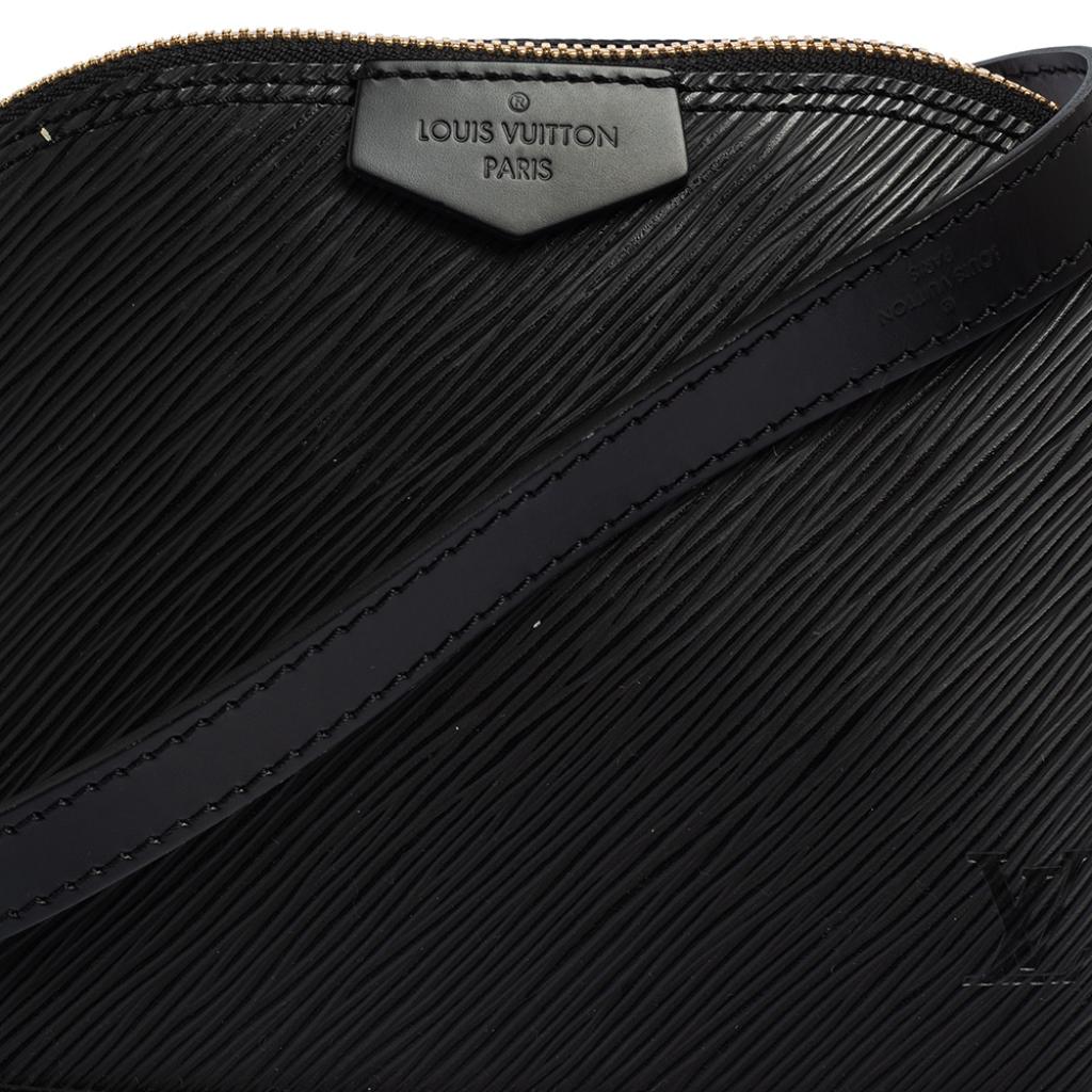 Louis Vuitton Black Epi Leather Mini Alma Bag 5