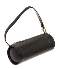 Louis Vuitton Black Epi Leather Mini Papillon Shoulder Bag