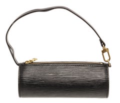Louis Vuitton Black Epi Leather Mini Papillon Shoulder Bag