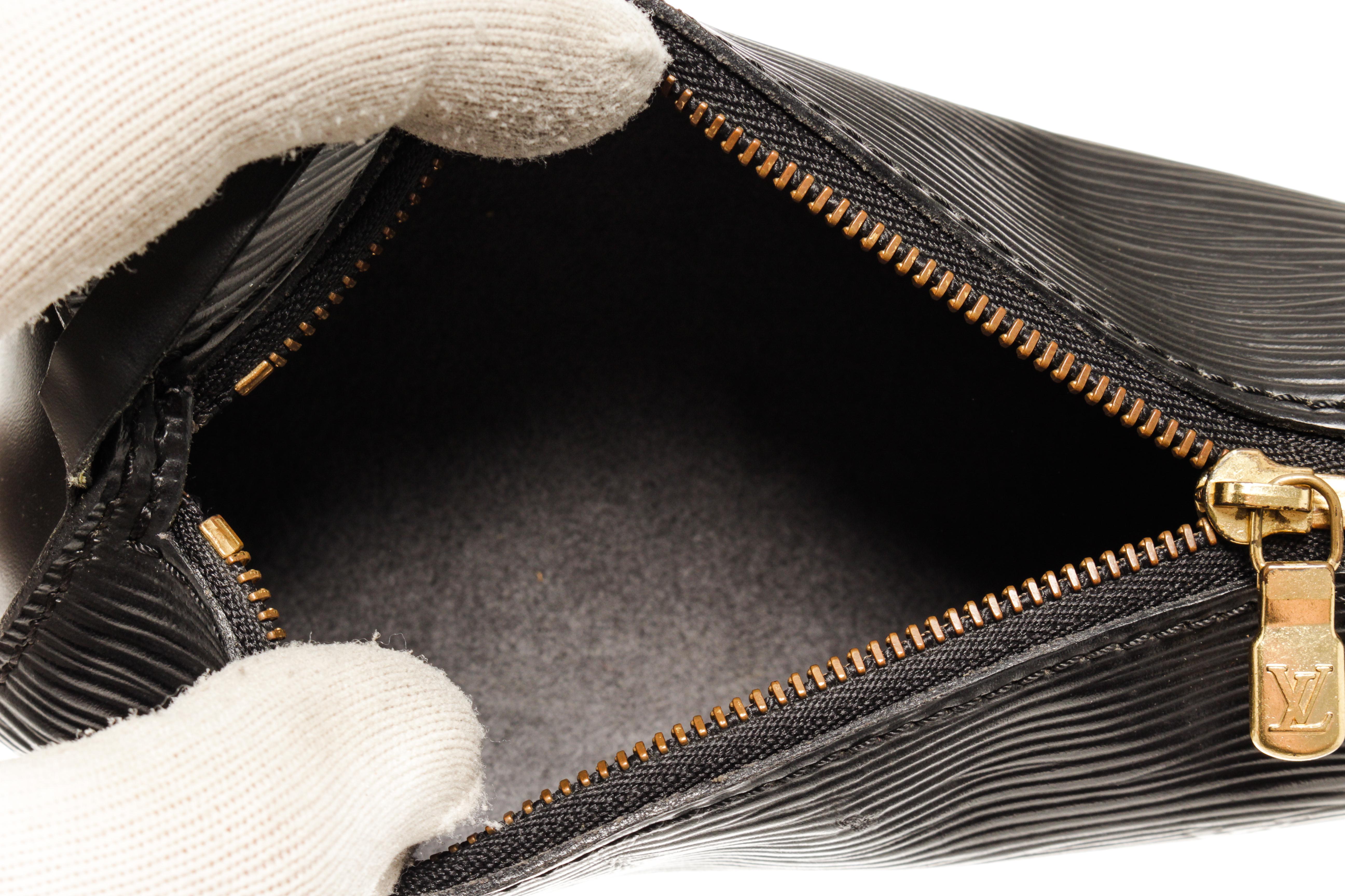 Louis Vuitton Black Epi Leather Mini Papillon Shoulder Bag 4