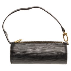 Louis Vuitton Black Epi Leather Mini Papillon Shoulder Bag