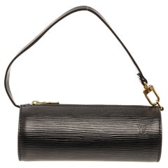 Louis Vuitton Black Epi Leather Mini Papillon Shoulder Bag