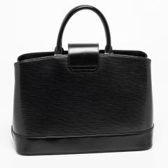 Louis Vuitton Black Epi Leather Mirabeau GM Bag