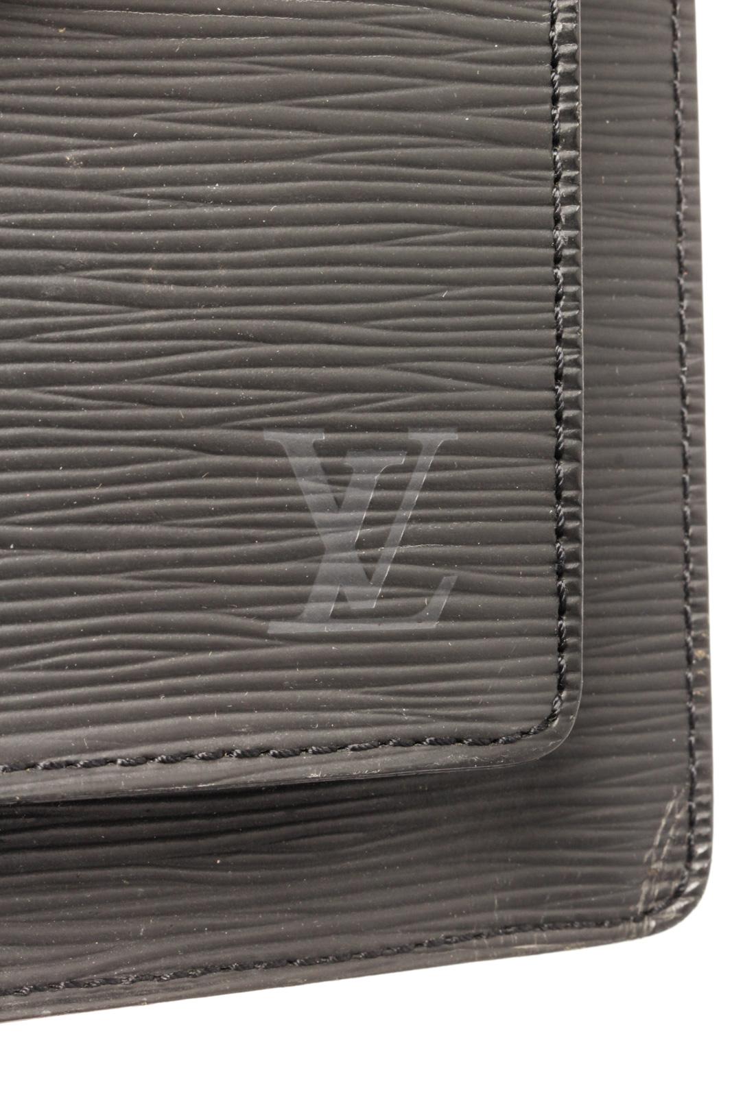 Louis Vuitton Black Epi Leather Monceau Crossbody Bag 2