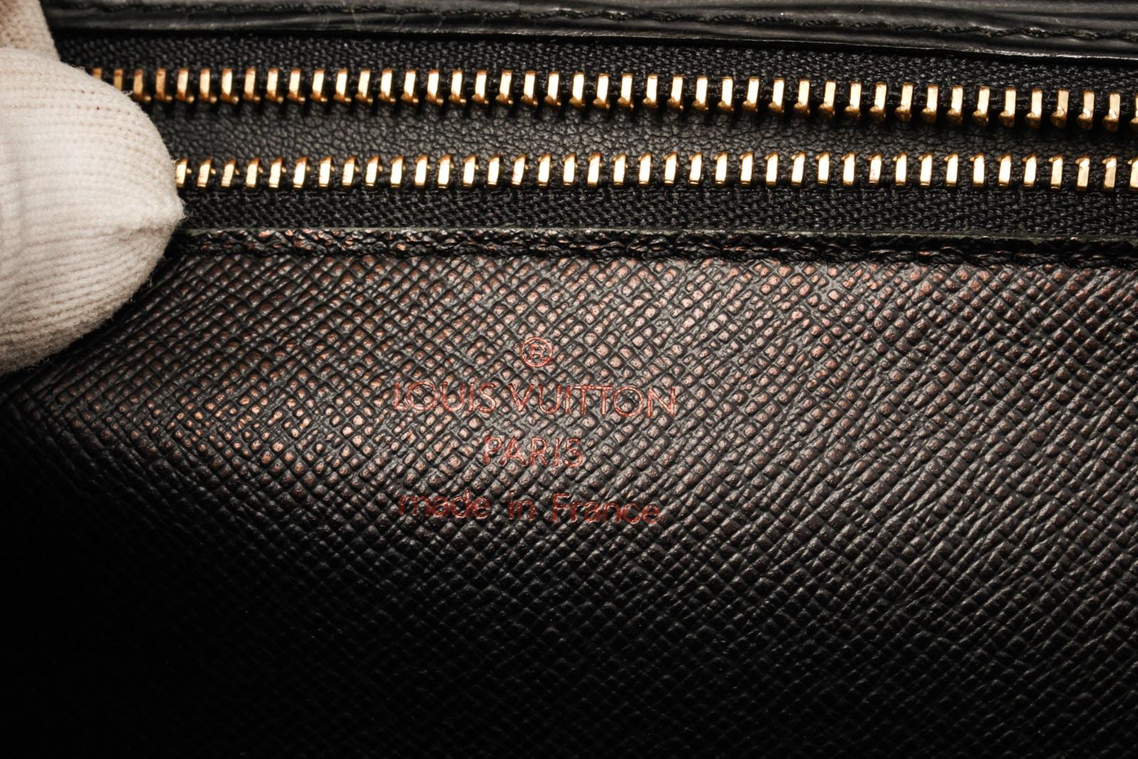 Louis Vuitton Black Epi Leather Monceau Crossbody Bag 5