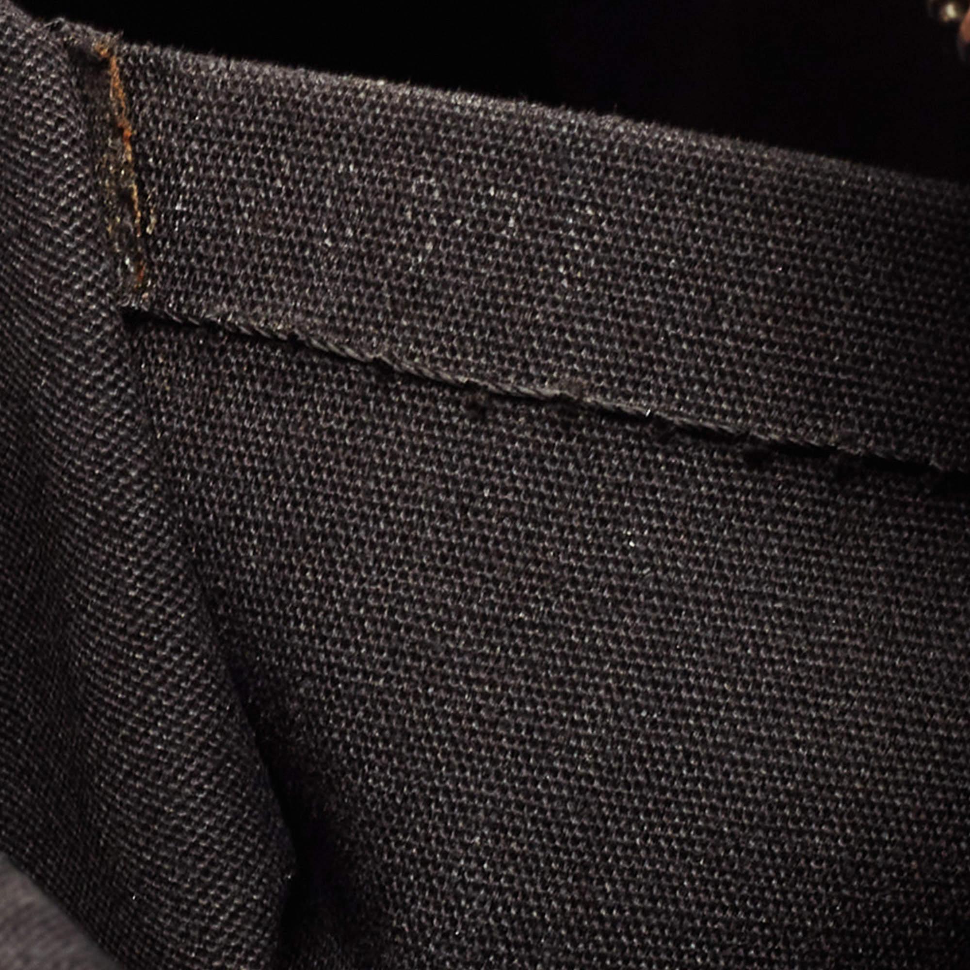 Louis Vuitton Black Epi Leather Montaigne GM Bag 2