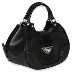 Louis Vuitton Black Epi Leather Montaigne Shoulder Bag