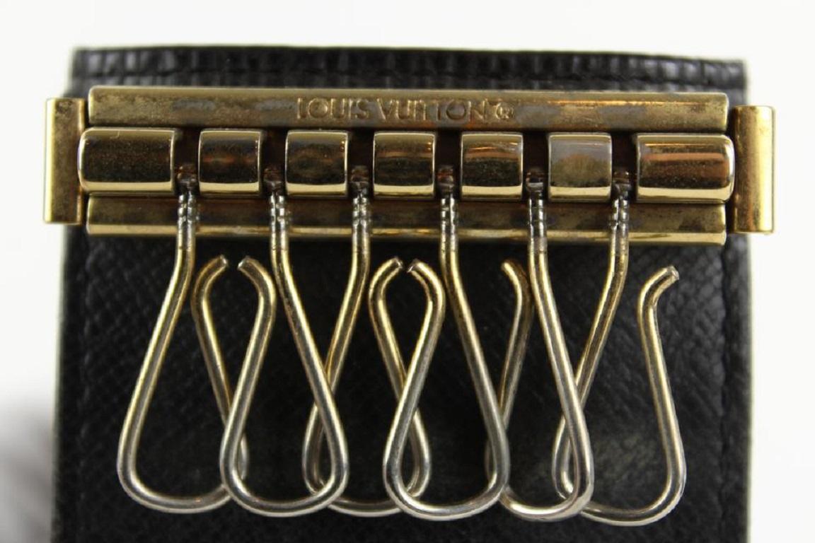 Louis Vuitton Black Epi Leather Multicles 6 Key Holder Ring Case  13LVS1210 5