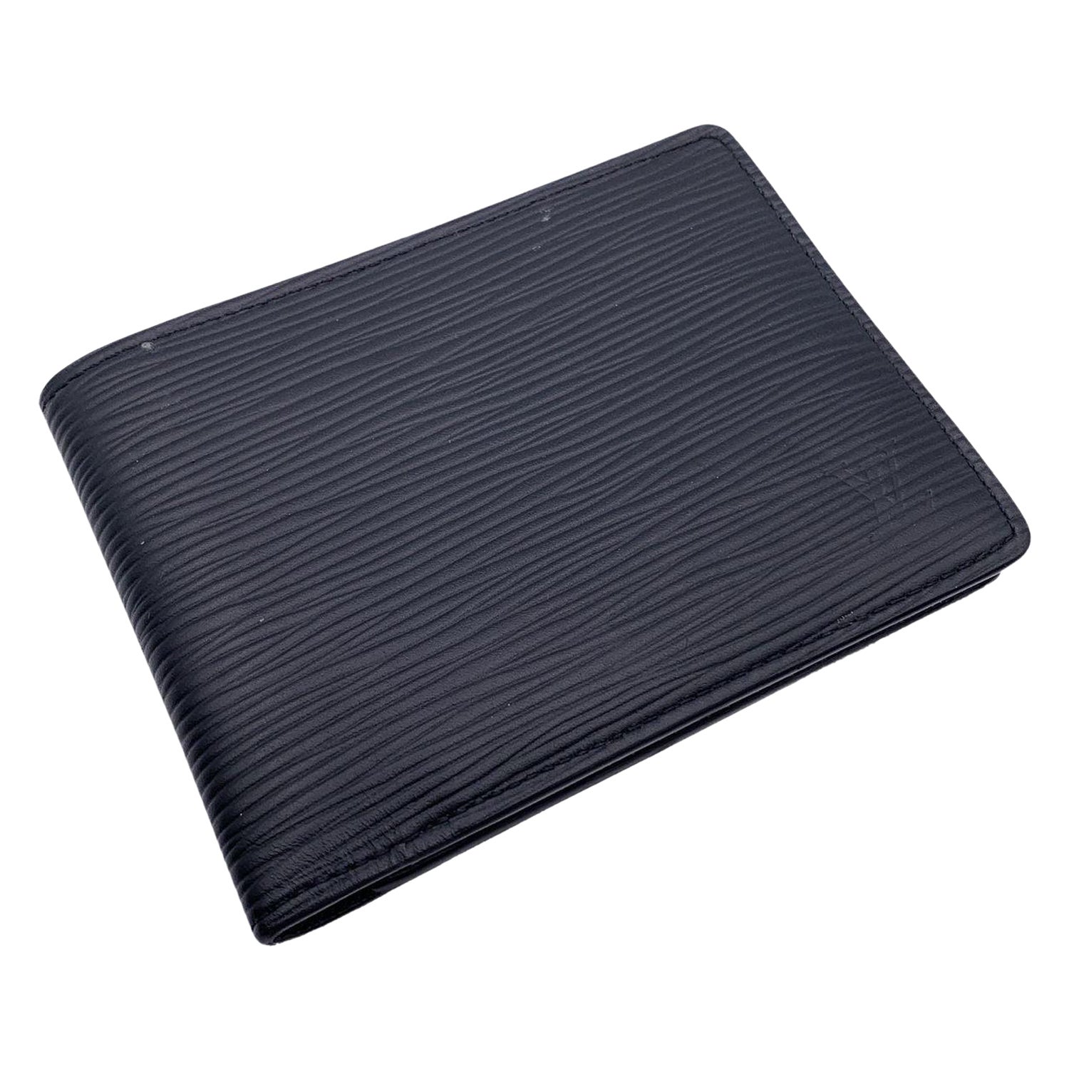 Louis Vuitton Black Epi Leather Multiple Bifold Wallet