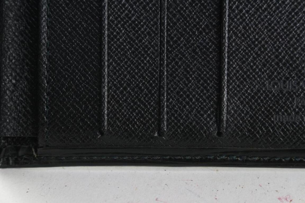 Louis Vuitton Black Epi Leather Multiple Men's Bifold Wallet Marco Florin 5