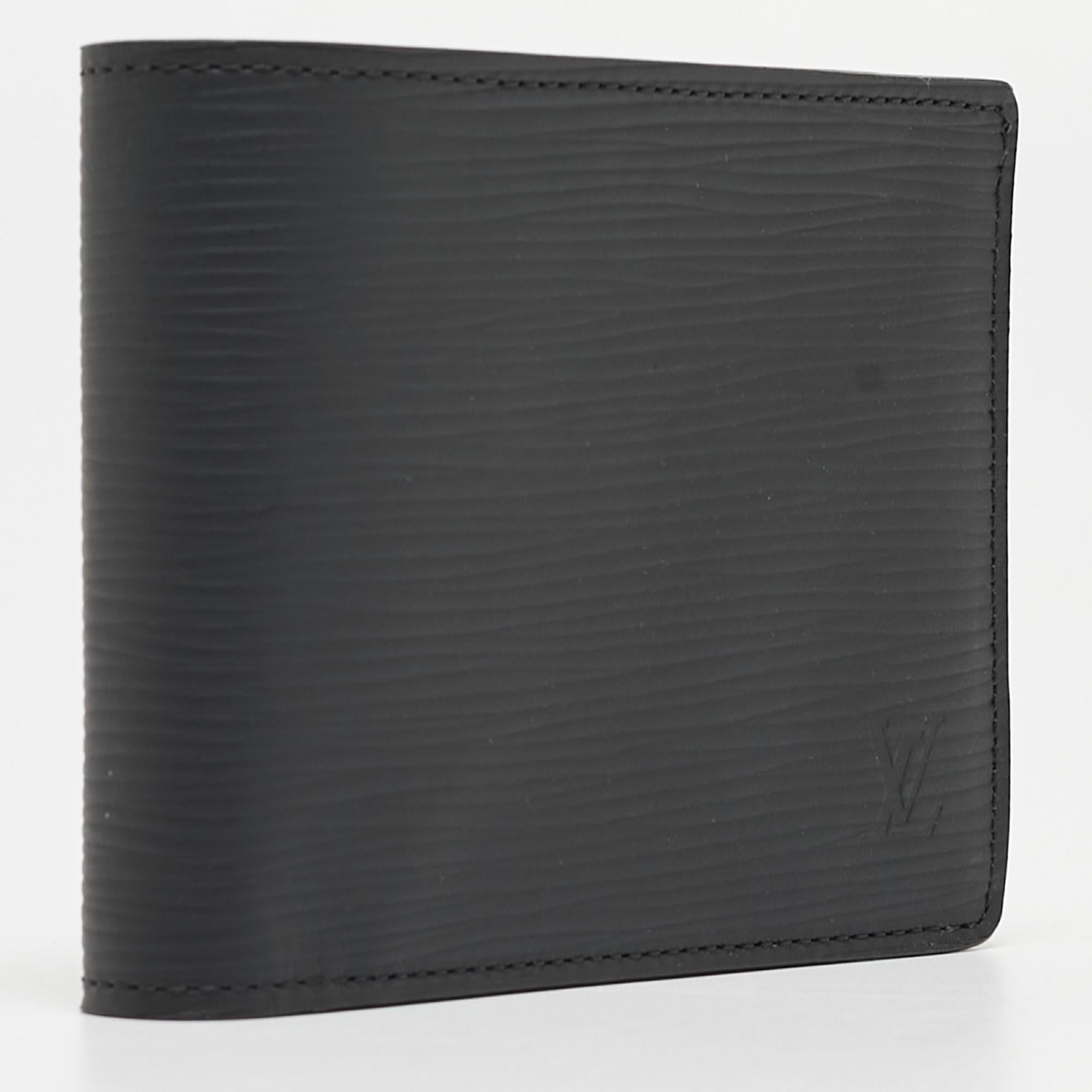 Louis Vuitton Black Epi Leather Multiple Wallet 2