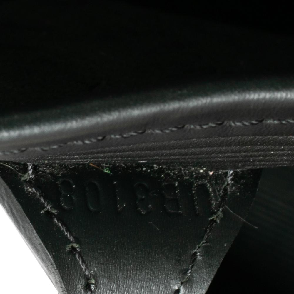 Louis Vuitton Black Epi Leather Neverfull MM Bag 3