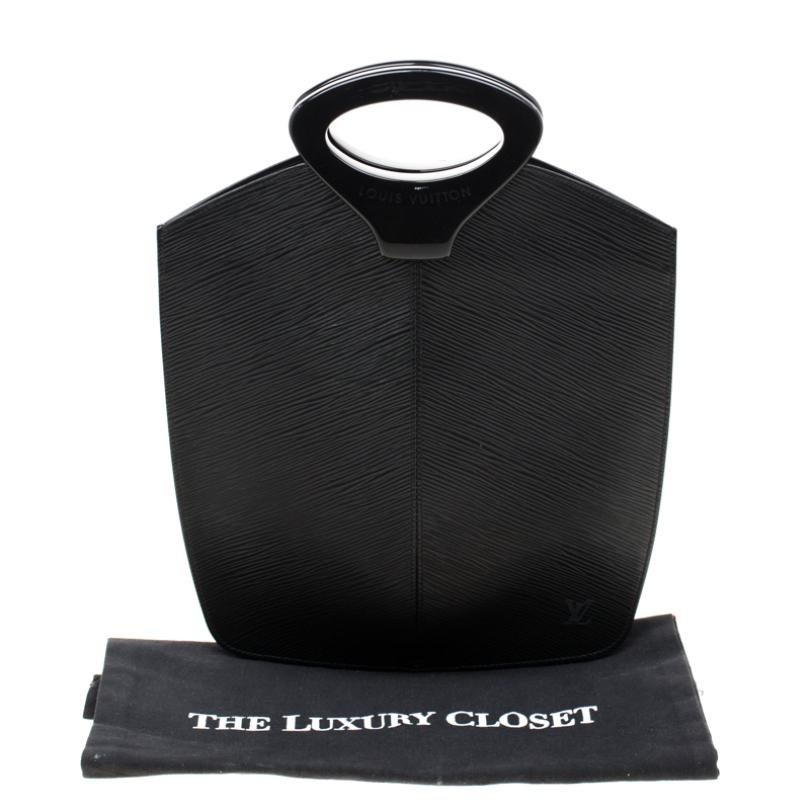 Louis Vuitton Black Epi Leather Noctambule Bag 7