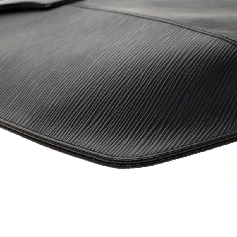 Louis Vuitton Black Epi Leather Noctambule Bag 2